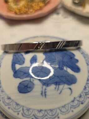 MONET Vintage Silver-Tone Bangle